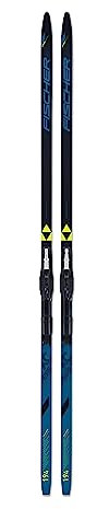 Fischer Fibre Crown EF Langlaufski - 189 cm, Blau, Fiberglas, Anfänger, 9002972811128