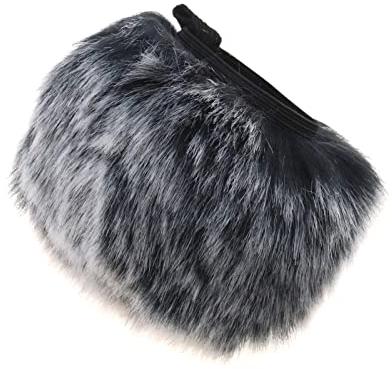 Be In Your Mind Manchon de Pare-Brise pour Enregistreur Remplacement Compatible avec Zoom H1n/H1 Handy Portable Enregistreur Numérique Fourrure Microphone Pare-Brise 10x7cm/3.94x2.76 Pouces