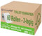Reuschenbach Toilettenpapier ohne Plastikverpackung, 3-lagig, 60 Rollen á 170 Blatt, Weiß mit Dekorprägung, Großpackung