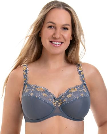 Rosa Faia Reggiseno con ferretto Big Cup, Sky Grey, 6FF