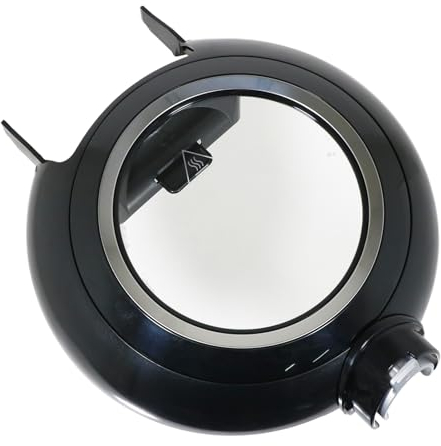 SPARES2GO Couvercle compatible avec la friteuse Tefal Actifry Genius XL (Noir)
