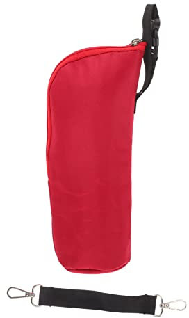 SHOWERORO 1 Satz Isolierbeutel Für Babyflaschen Thermobeutel Für Babyflaschen Beutel Für Säuglingsflaschen Isolierflasche Die Einkaufstasche Reise Kühltasche Zeug Aluminiumfolie Rot