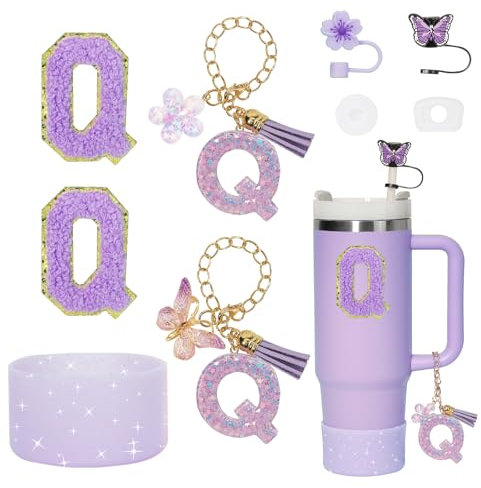 Stanley – Ensemble d'accessoires pour gobelet, compatible avec tasse Stanley de 887,5 ml, 1200 ml – Comprend une housse de paille, un coffre, un bouchon anti-déversement, une breloque de poignée, une