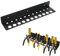YCBTREE Hammer Holder,Tool Organizer Tool Rack Wall Mount Storage Rack Organizer for Workshop Shed Garage Home Tool Library (Wise + screwdriver holder)