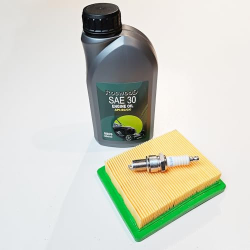 Service Kit for Hyundai Lawnmowers: - Air filter, Spark plug & Engine Oil fits HYM510SP, HYM510PE & HYM510SPEZ