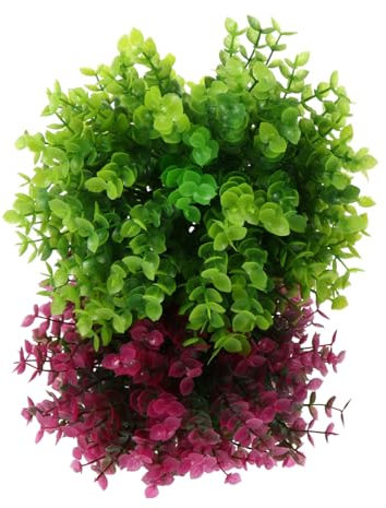 Cabilock 1 Satz Grasball Girlanden Gefälschter Topiary Fälschung Kleiner Runder Teppich Pfingstrosen Falscher Buchsbaum Pflanzendekor Künstliche Pflanzen Kugeln Weindekor Saftig Plastik 2st