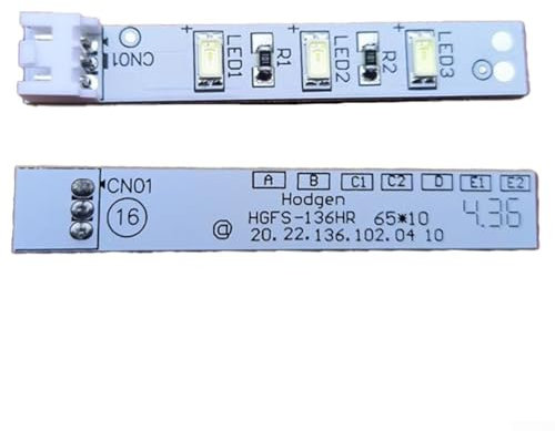 ZiStarlilife LED Strip Light, Refrigerator Strip Light For Samsung refrigerator Model DA41-00519R Long-lasting Performance Front-door Refrigerator Replacement Part