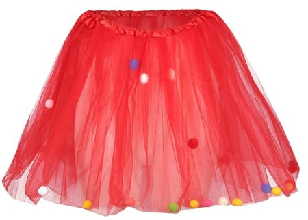 Gonna Tulle Fucsia Gonna in Tulle Colorata Gonnellina Bambina Costume Donna LED Gonnellina Arancione Bambina Vestiti Donna Lunghi Tutu Donna Marrone Vestiti da Ballerina Gonne Lunghe Donna Estate