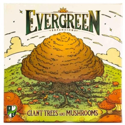 Horrible Guild | Evergreen Giant Trees and Mushrooms | Expansion | Two Modular Expansions for Evergreen | 1 to 4 Players Ages 8+ | English