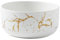 MAGICVOGEL Porzellan Müslischale Marmor Optik Eisschale Suppenschüssel Dessertschale Salatschale Obstschale Dipschale Schüssel für Suppe Salat Müsli Haferflocken Eis Jogurt (Weiß, 350ml)