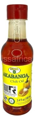Akabanga Huile Piquante Rwandaise 100ml - Sauce Pimentée Concentrée au Piment Habanero - 1 Goutte Suffit - 100% Naturel - Compte-Goutte Intégré - Cuisine Africaine - Kissafrica