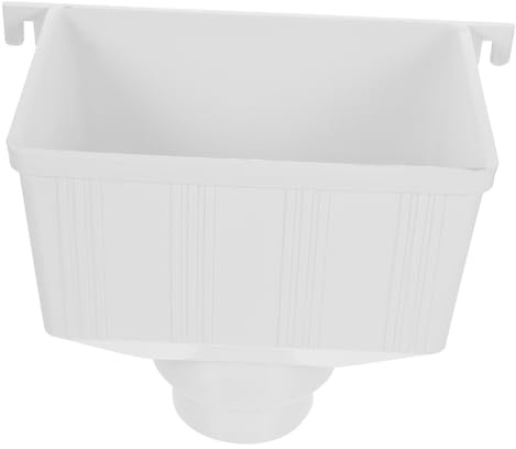 SOPOTUTU Deviatore PVC per Grondaia Kit Acqua Piovana Scarico Efficiente e Protezione Contro Umidità e Danni
