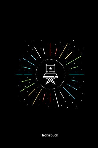 Notizbuch: DIN A5 Format (6x9 inch) I Notizbuch für Filmer & Kameramänner I 120 Seiten liniert I Cover Glänzend I Filmemacher I Notizheft für Regisseure und Statisten