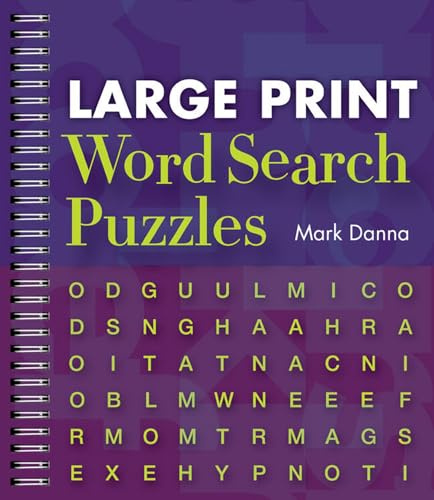 Large Print Word Search Puzzles: Volume 1