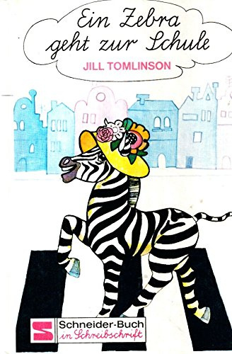 Ein Zebra geht zur Schule