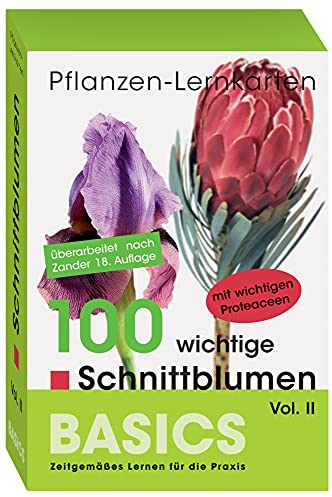 Schnittblumen Vol. II: Die 100 wichtigsten Pflanzen-Lernkarten