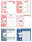 6 Notizblöcke A6 inkl. To Do Liste, Notizblock, Wochenplaner bzw. Kalender, Einkaufsliste und Block Schiffe versenken. 50 Seiten pro Block mit ... A6. ... in passender Geschenkschachtel- Set 4 von 4