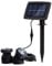 SUAVER Solar Spotlight Licht, Wasserdicht Strahler LED Außen Unterwasser Scheinwerfer Solar-Gartenleuchte Landschafts beleuchtung für Garten, Brunnen, Terrasse, Liegewiese (Typ 2-weiß)