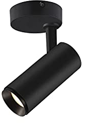 SLV Deckenaufbauleuchte NUMINOS® SPOT PHASE S / LED Spot, Fluter, Deckenstrahler, Deckenleuchte, Aufbau-Leuchte, Innen-Beleuchtung / 3000K 10.42W 1020lm schwarz dimmbar 60Grad