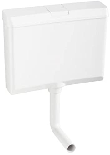 WISA (eine Marke der Fluidmaster-Familie) 790 White FI Tiefhängender Spülkasten – effiziente und leise Spüllösung