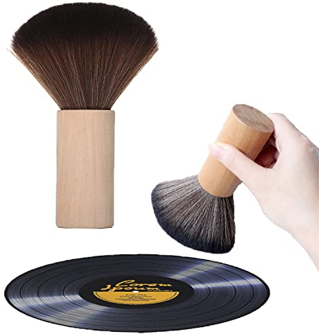 Brosse de Nettoyage Anti-poussière Antistatique pour disques vinyles LP CD Cartouche (1 pièce)