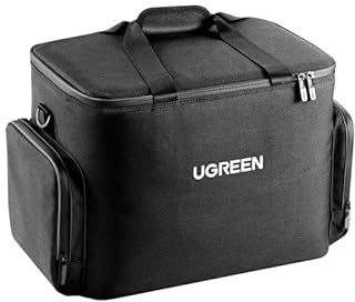 UGREEN Tragetasche für PowerRoam 1200 Portable Kraftwerk (Powerstation Nicht enthalten) schwarz