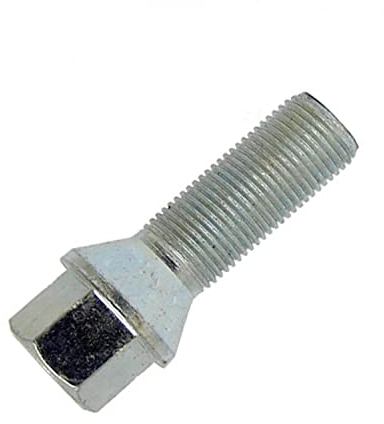 1x Radschraube Radbolzen Kegelbund M12x1,5 24mm kompatibel mit KIA MINI Nissan Opel