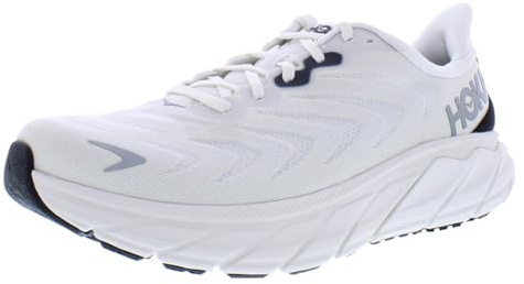 Hoka ONE ONE Herren Laufschuhe, Blanc De Blanc/Stahlwolle, 44.5 EU, Blanc De Blanc Wolle D Stahl, 45 EU