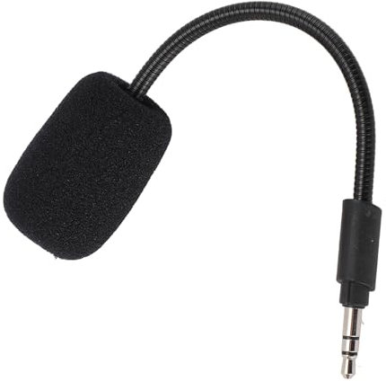 Mic Replacement for Logitech G233 G433 GRPO Gaming Headset, 3.5mm Detachable Boom Microphone, Replacement Game Mic