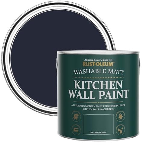 Rust-Oleum Blue Washable Kitchen Wall Paint in Matt Finish - Odyssey 2.5L