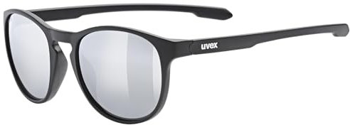 uvex LGL 53 - Sonnenbrille für Damen und Herren - starker Schutz vor Sonnenstrahlung - 100% UVA-, B, C Schutz - black matt - one size