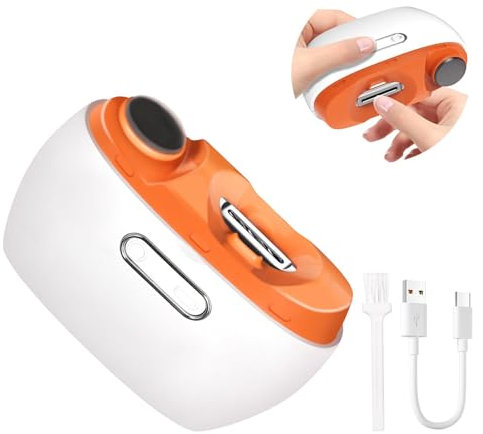 Electric Nail Clippers, Automatic Nail Clipper with Polisher, Electric Nail Clippers for Adults, Electric Nail Clippers for Men, Electric Nail Clippers for Kids, Electric Nail Clippers for Seniors