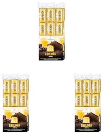Niederegger Pralinen Riegel 'Eierlikör' 50g (Packung mit 3)