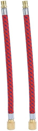 2 Pcs Bike Pump Tube, Bicycle Pump Tube Bike Pump Extension Hose Bicycle Pump Replacement Hose for Road Mountain Bike