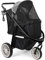 DAISTERN Hundebuggy bis 30 kg, Klappbarer Aluminium-Hundewagen, Gepolsterte Liegefläche, Schwenkbares Vorderrad, Große Hinterrad, Hinterradbremsen, Verstellbarer Griff, Sicherheitsleine, Grau
