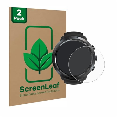 ScreenLeaf Schutzfolie für Suunto D5 | 2 Stück Transparenter Displayschutz Made in Germany Klare Displayschutz-Folie Kratzfest