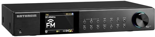 KATHREIN Internetradio DAB+ 43 Tune mit DAB+ und UKW-Empfang zur Erweiterung Einer HiFi Anlage, 2,4 GHz WLAN, Bluetooth, SpotifyConnect, Musik Streaming per UPnP