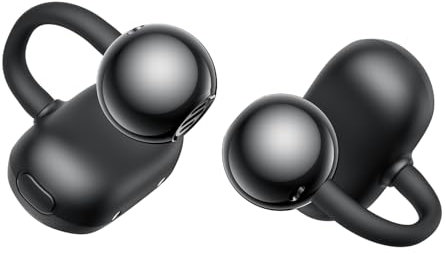 truefree C10 Clip-On Wireless Earbuds, Open-Ear Earphones, Bluetooth 5.4, 12mm Driver with Spatial Sound, 28H Playtime, IPX5 Water-Resistant, AI-ENC Clear Calls, Dual Connection, App Customizable