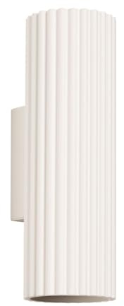 Licht-Erlebnisse Wandleuchte innen 2x GU10 H: 20 cm Creme Modern Up down Lampe indirekte Wandlampe Wohnzimmer Wandstrahler Treppe Flurbeleuchtung