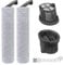 Accessoires pour Dreame H14 / H14 Pro / H14 Dual Aspirateur Eau et Poussière Ensemble de 5 Accessoires Comprend 2 Brosses Rotatives, 2 Filtres de Rechange et 1 Brosse de Nettoyage