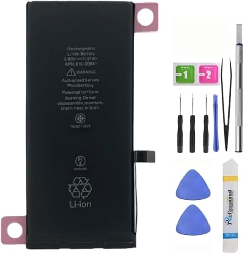 ZAMLINK Battery for IPhone 11, 3110mAh High Capacity Battery Replacement for IPhone 11 Model A2111, A2221, A2223, 0 Cycle Spare Battery for IPhone 11, with Installation Tools