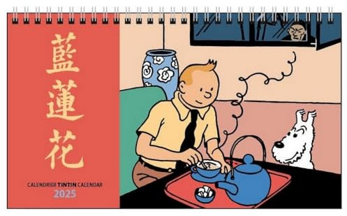 Tim & Struppi Tischkalender 2025