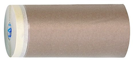 STORCH CQ Papier mit Papier-Klebeband Maskerband Masker Tape (10cm x 25m)