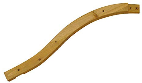 Selections Left Hand Curved Wooden Garden Arch Top Piece