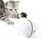 Interactive Cat Toys Ball with LED Light,360 Degree Self Rotating Ball,USB Rechargeable Cat Ball Toy,Stimulate Hunting Instinct Kitten Funny Chaser Roller Pet Toy - White