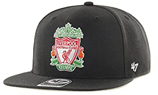 '47 Liverpool FC LFC Basecap Cap Baseballcap Captain No Shot schwarz Kappe