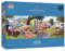 Gibsons Caravan Outings 2 x 500 Piece Jigsaw Puzzles | Multi-Box Jigsaw Holiday Set | Sustainable Puzzle for Adults Teens | Premium 100% Recycled Board | Great Gift | Gibsons Games