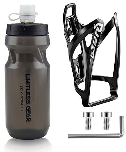 OSIGEI Fahrradflaschenhalter, Getränkehalter, leicht, mit 21 Oz Flasche, Gitter, Rennrad