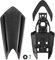 Lorababer Motorrad Hinten Soziusabdeckung Beifahrersitz Verkleidung Heckabdeckung Rücksitzbezug für RS660 Tuono 660 2020-2024 RS V4 2021-2024 Sozius Solo Verkleidung, Schwarz