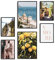 decomonkey | 6er Poster Set OHNE Bilderrahmen | Reisen Aesthetic | 4 x DIN A4 & 2 x DIN A3 | Wohnzimmer Schlafzimmer Wandposter Blider Collage Modern Wanddeko Italien Altstadt Strand Meer Natur